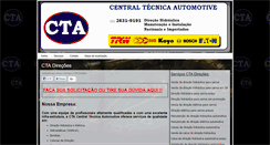 Desktop Screenshot of ctadirecoes.com.br