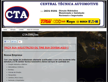 Tablet Screenshot of ctadirecoes.com.br